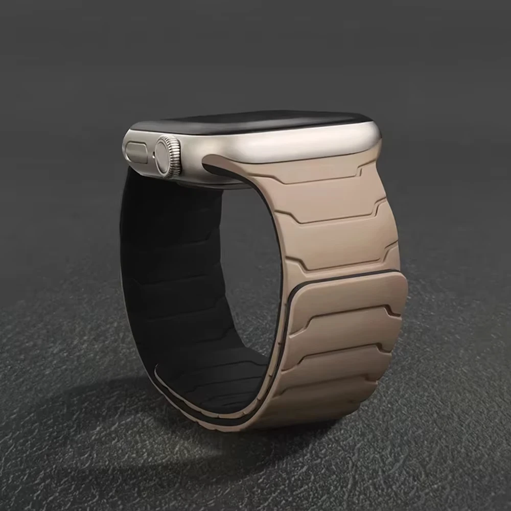 Magnetisches Armband für Apple Watch 44mm 40mm 46mm 45mm 49mm 42mm 41mm Correa Armband iWatch Series 11 10 SE 9 8 7 6 Ultra 3 2 – Detail 24