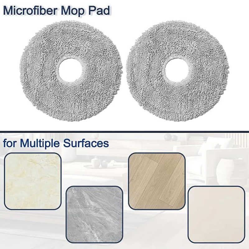 For Dreame L60 Ultra Robot Vacuum Cleaner Accessories Main Brush HEPA Filter Side Brush Mop Cloth Dust Bag Replacement Parts view 6