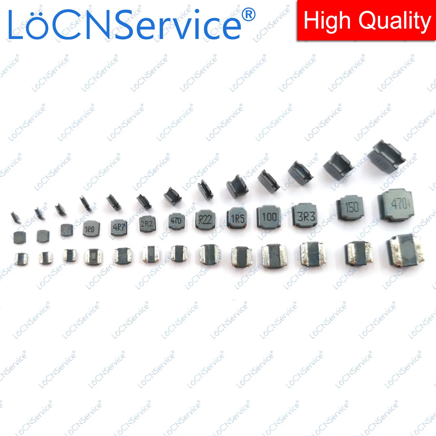 500PCS 3000PCS NR5020 5.0*5.0*2.0 SMD 1UH 1.5UH 2.2UH 3.3UH 4.7UH 6.8UH 10UH SMT Shielded Power Inductors High Quality