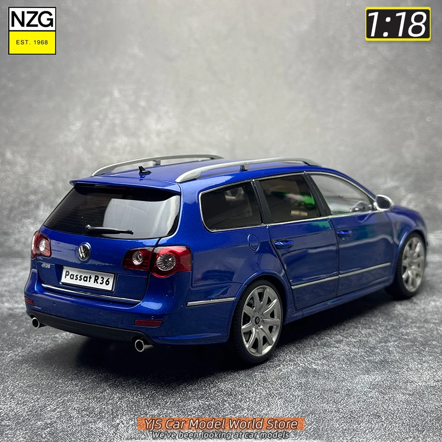 NZG diecast model 1/18 scale Passat Estate R36 New style Car model Static decoration Holiday gift collection