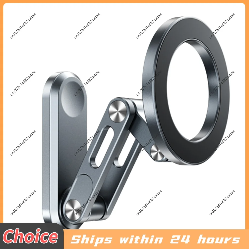 360 Degree Rotation Car Mount Reusable Car Magnet Phones Mounts Foldable Portable Magnet Phones Stand for Travel/Car/And Gym