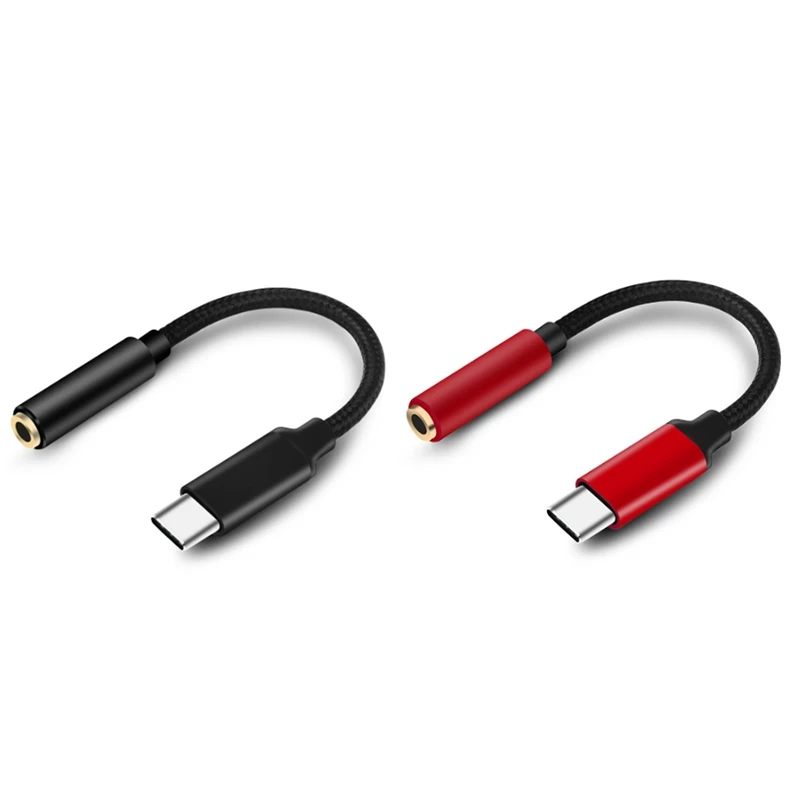 Typec Naar Hoofdtelefoon Adapter Voor Android Telefoon Luisteren Type-C Naar 3.5Mm Audio Adapter Interface Kabel