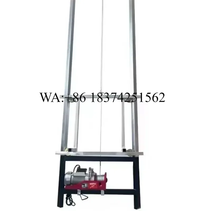 Wmwmnu for Automatic Control Steel Ladder Solar Panel Lifter Cargo Elevator Lift New Wire Rope Sling for Home Use