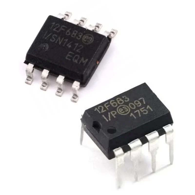 5PCS  PIC12F683-I/P DIP-8 PIC12F683-I/SN SOP-8 chip