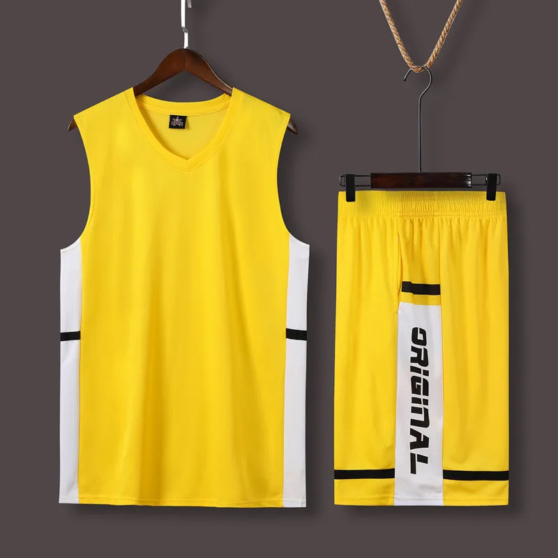 Custom Basketball Jersey Set Men And Women Quick-Dry Training Sports Vest Summer Uniform Sweat-Wicking