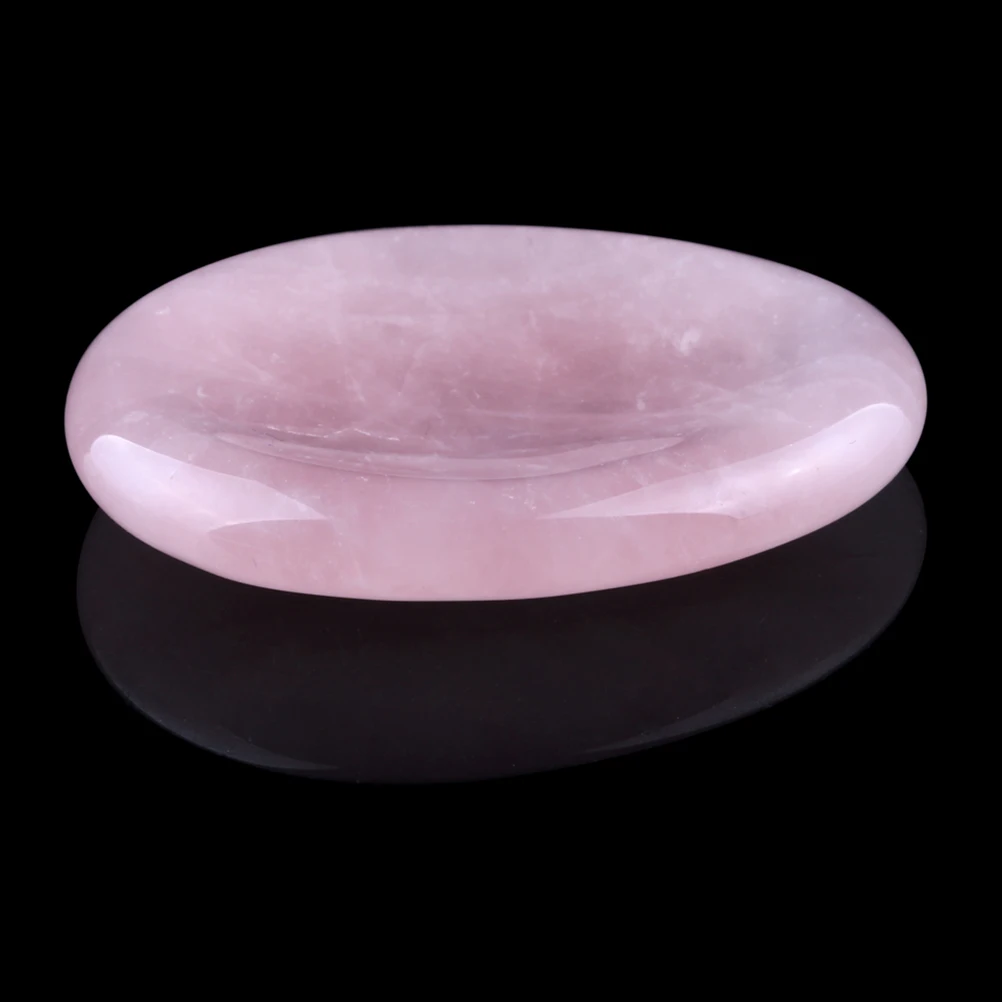 

Natural Jade Scraping Board Pink Physical Therapy Massager for Beauty and Spa Gift Board Physical Therapy Massager
