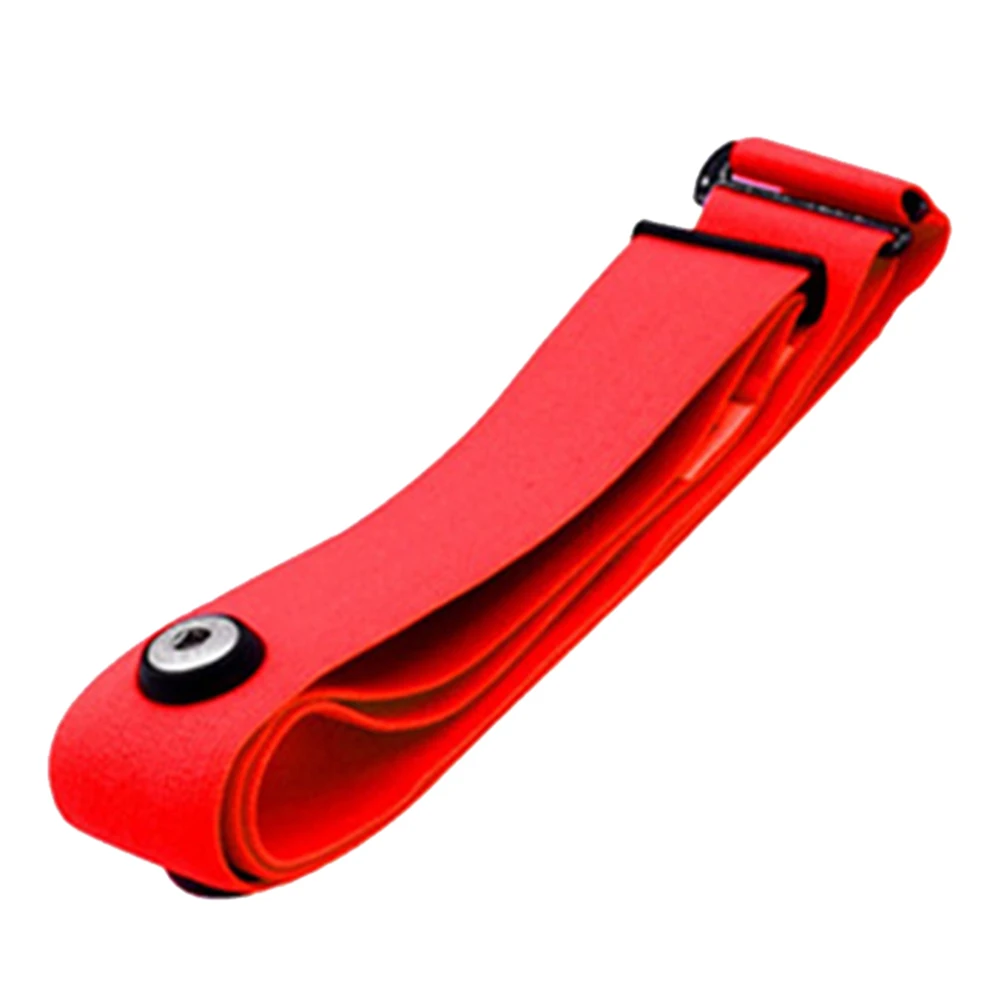 

Y67A Heart Rate Belt Chest Strap for Coospo Polar Wahoo Garmin Mount Heart Rate Sensor Monitor Elastic Soft Strap Band Red