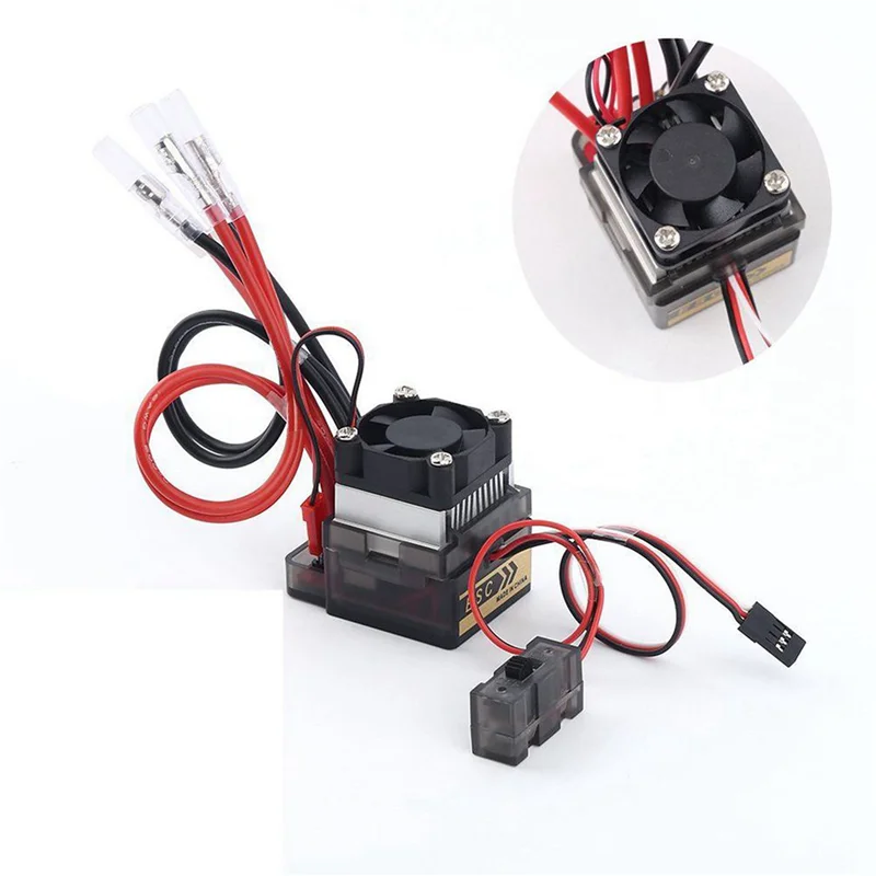 

CYGJ-3X 320A 7,2 В-16 В двунаправленный матовый регулятор скорости ESC для радиоуправляемого автомобиля, грузовика, лодки