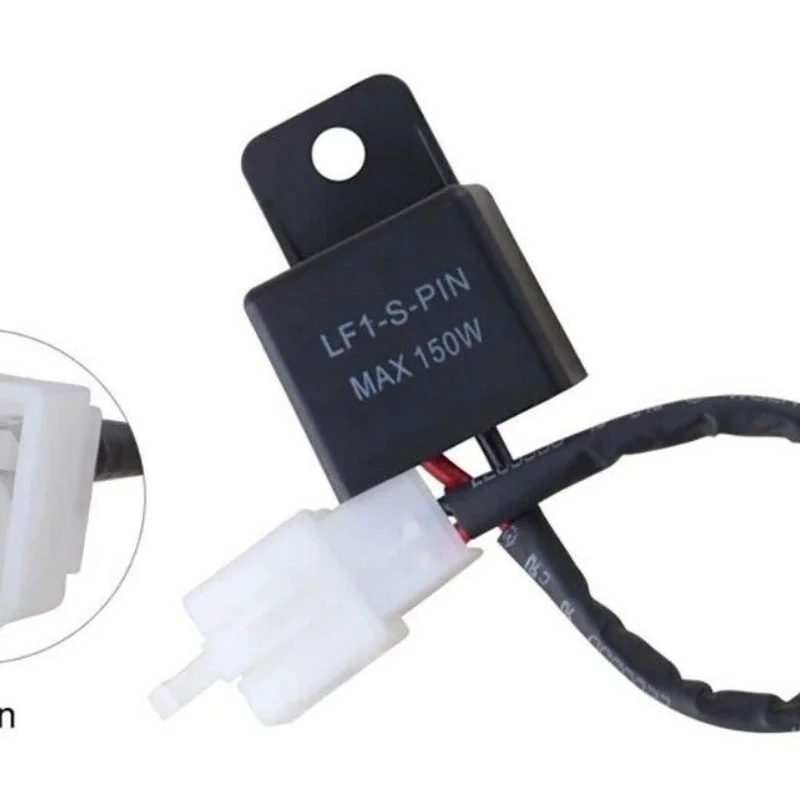 

LED Turn Signal Indicator Blinker Light Flasher Relay Car Motorcycle Switch Adjustable For Yamaha R1 R6 FZ1 FZ6 FZ8 MT07 MT09