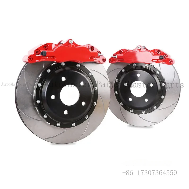 

Brake Calipers 5200 Big Brake 4 Pot Kit 330*28mm Disk for W204 Front and Rear 17 Inches Wheel Size