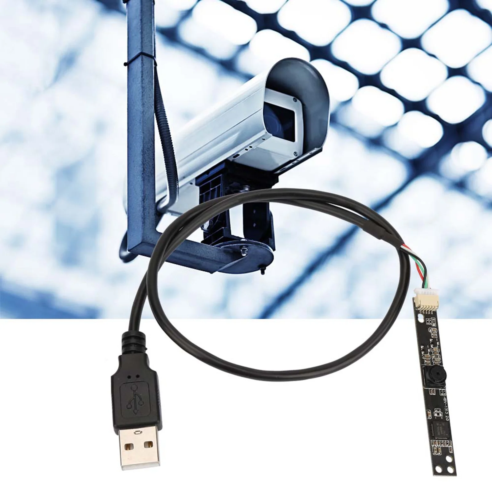 Módulo de cámara 1600*1200 OV2659 2 millones de píxeles 60 °   Módulo de cámara USB con lente gran angular y módulo de cámara USB con chip OV2659