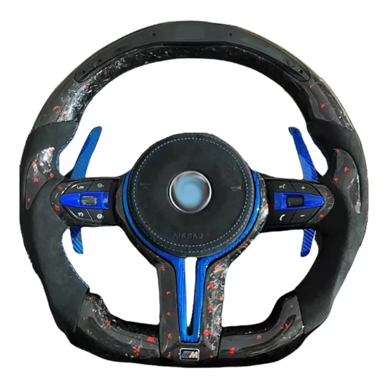 Racing adaptive cruise control control Carbon Fiber Steering wheel For BMW g30