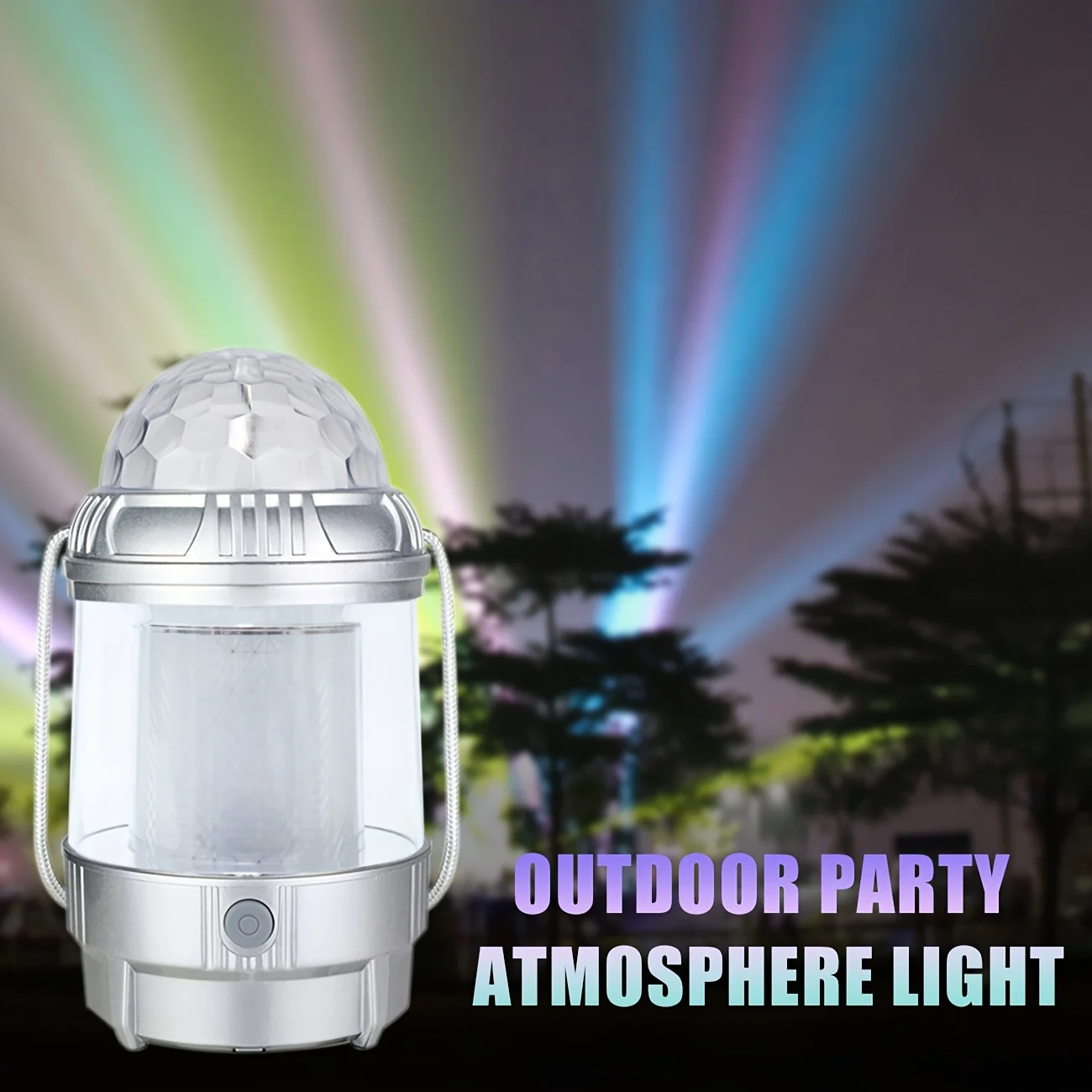 Lanterne de Camping LED Rechargeable, PowerBank 1500mAh, 3 Modes d'éclairage, lumière de scène, pour décoration d'halloween, noël, intérieur, 1 à 4 pièces.