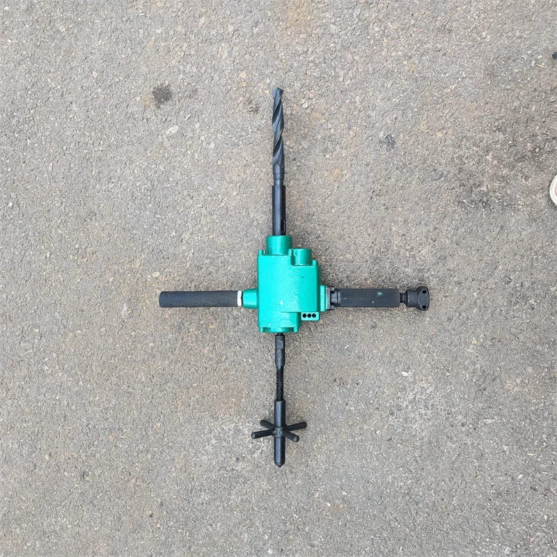 Handheld pneumatic steel rail drilling machine  pneumatic light rail drilling machine for underground mining