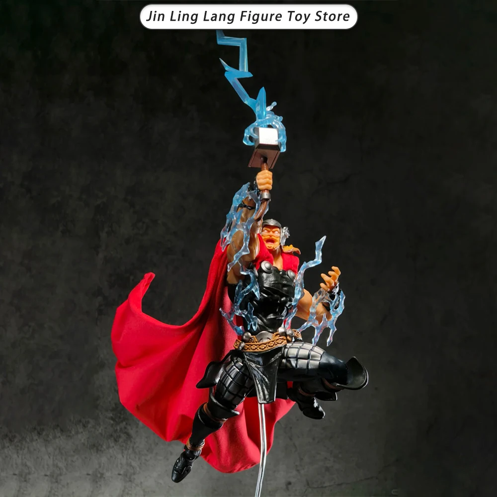 En stock: Figura de acción de Thor de Ac Toys, Thor de Fábrica, Primera Serie, Thor Kaiyodo Amazing Yamaguchi Revoltech, Figuras de acción de juguete