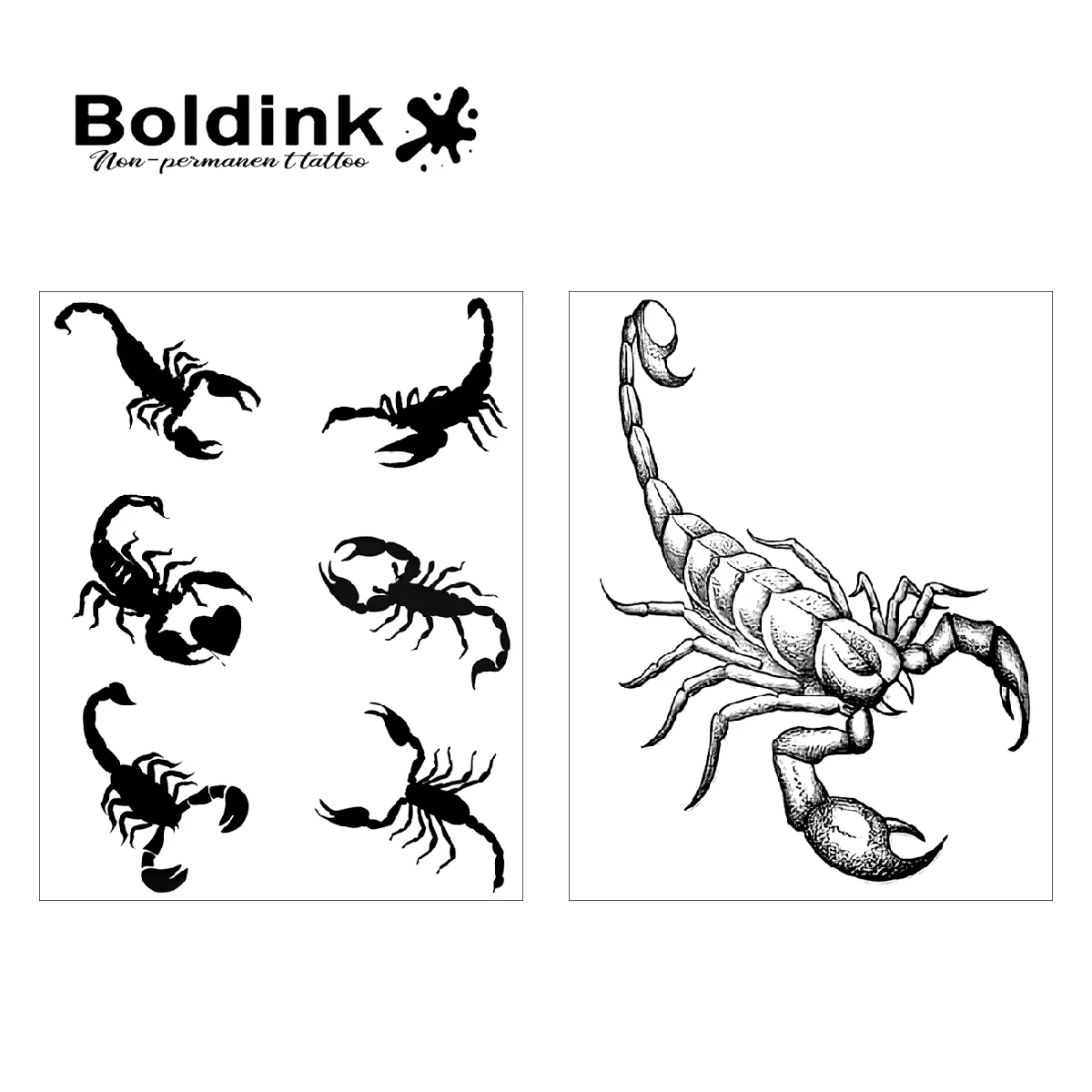 

Мистические наклейки-тату «Скорпион» Magic. Безопасный растительный травяной сок, безболезненное и легкое удаление. Последний 15-днев.