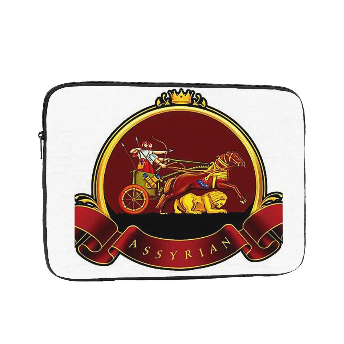 

Luxury Assyrian Suryoyo Flag Laptop Sleeve Cover Bag 10 12 13 15 17 Inch Notebook Bag Sleeve Tablet Shockproof Case Bag