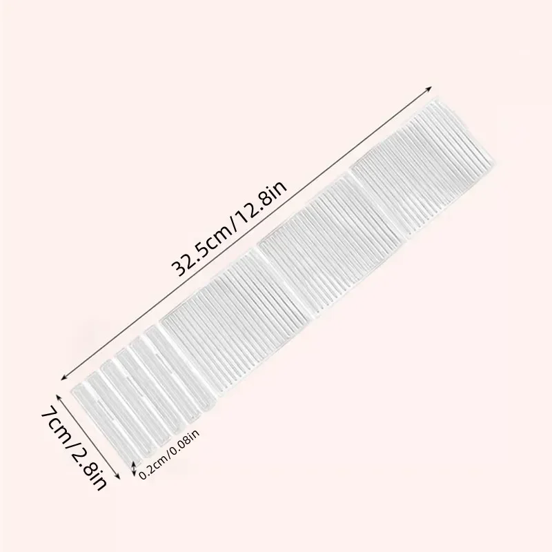 Plastic Drawer Organizer Divider, DIY Adjustable Drawer Storage Divider, Separator for Socks, Underwear, and School Stationery