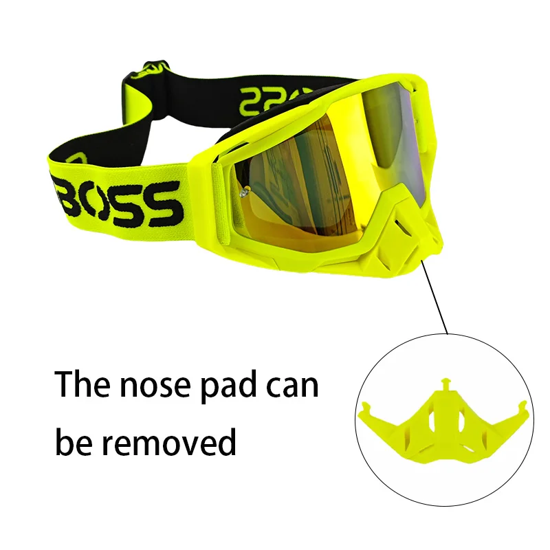 Óculos de motocross óculos de esqui de inverno ciclismo lentes de presente ftboss esporte ao ar livre à prova de vento mtb bmx equipamentos de esqui