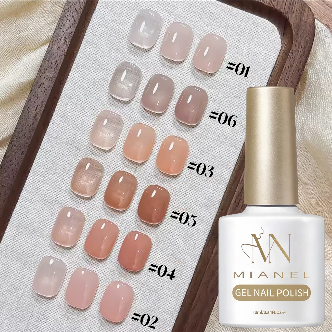 

Гель-лак MAINEL 10 мл, 1-6 шт., 2026, розовый, шикарный нюдовый, с высоким блеском, мягкий нюдово-розовый, универсальный прозрачный базовый цветной гель