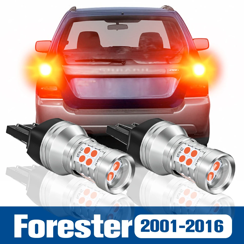 2x led luz de freio blub acessórios da lâmpada canbus para subaru forester 2001-2016 2006 2007 2008 2009 2010 2011 2012 2013 2014 2015