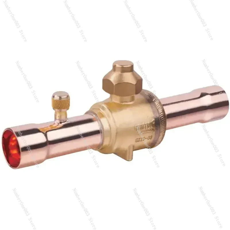 Refrigerant Ball Valve HBC-10 12 16 22 28 6SV Air Conditioner Refrigeration Globe Valve Cold Storage Unit Valve