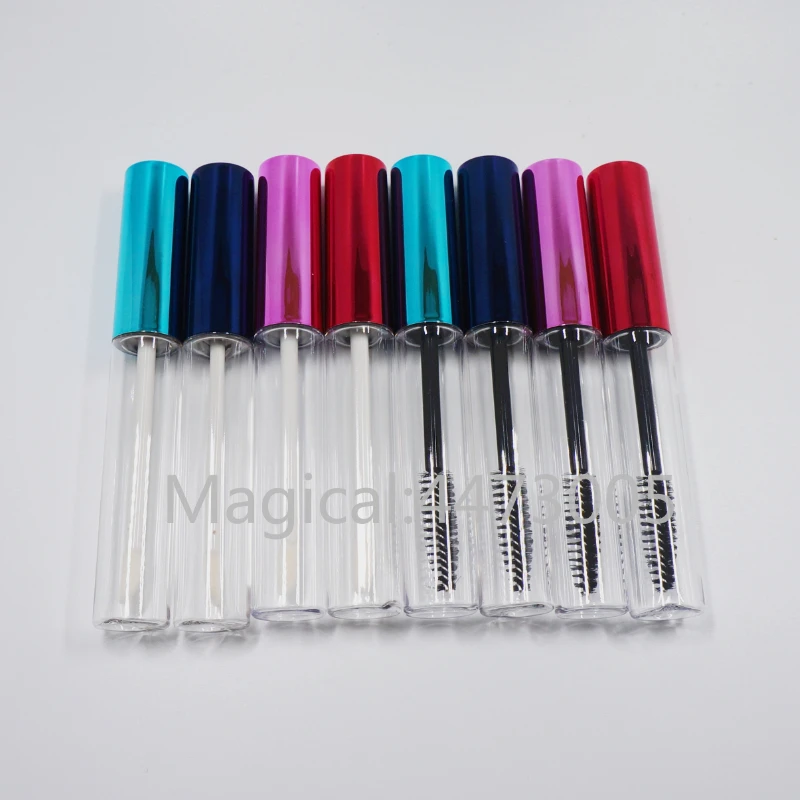 10/20/30/50/100PC 10ml Empty Lip Gloss Bottle Containers Lipstick Tube Mascara Tube Lash Lipbalm Lipgloss Container Wholesale