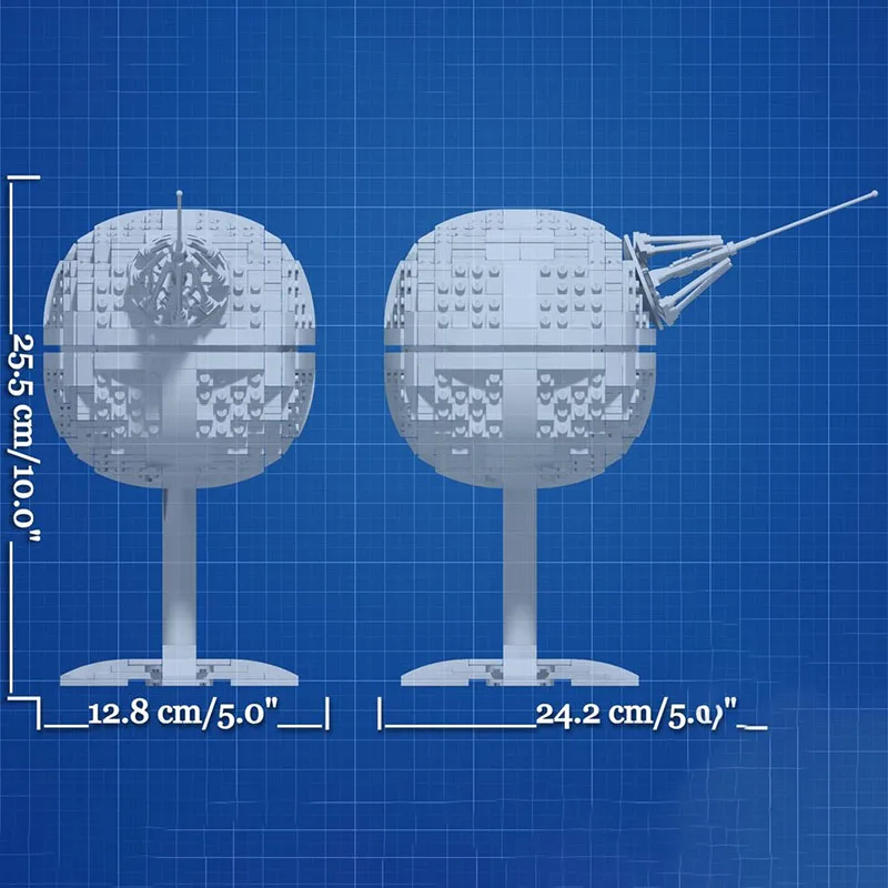 Moc – blocs de construction modèle Dead Star, technologie modulaire, cadeau de Festival, jouet pour enfants, ensemble de bricolage, assemblage