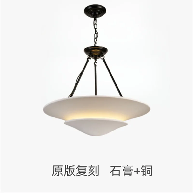 Dining room lamp American vc French antique light luxury chandelier living room retro villa bedroom wabi sandy wind decoration