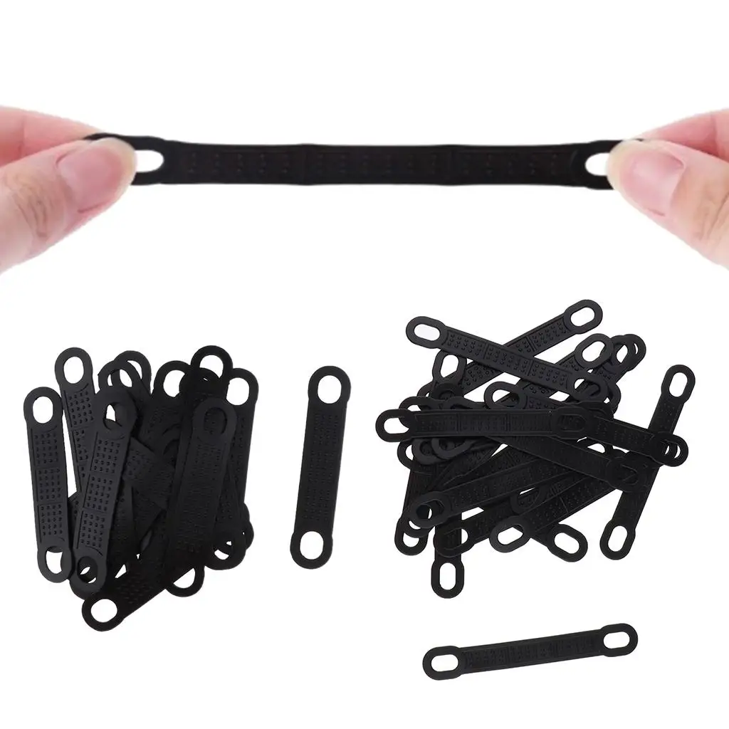 Anti Slip Clothes Hanger Grips Silicone Shoulder Strip Attachment for Pants Shirts Baby Wardrobe Racks
