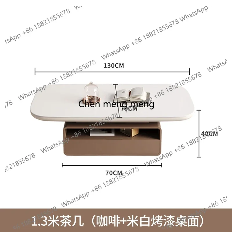 Luxury Postmodern Coffee Table Minimalist Modern Slim Aesthetic Coffee Table Colourful Partitions Mesa Auxiliar Unique Furniture