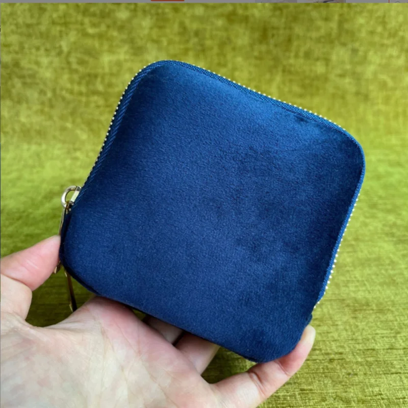 

Multi-layer Jewelry Storage Bag Velvet Bracelet and Bracelet Storage Bag Jewelry Bag Retro Portable Jewelry Bag