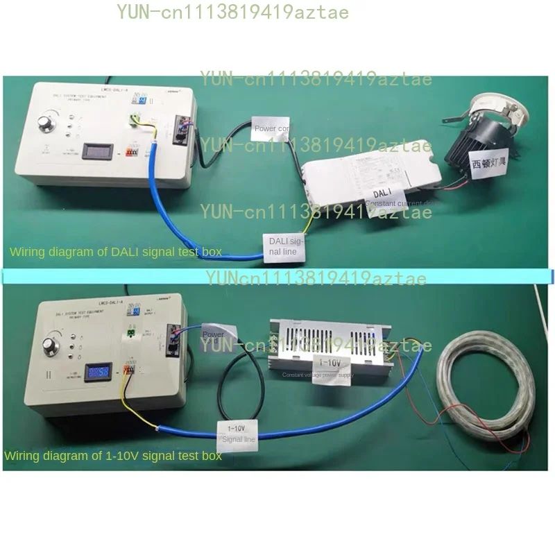 LED Dimmer Mutiple-Signal Generator DALI Tester Knob Signal 1-10V dimming knob with DALI bus power supply
