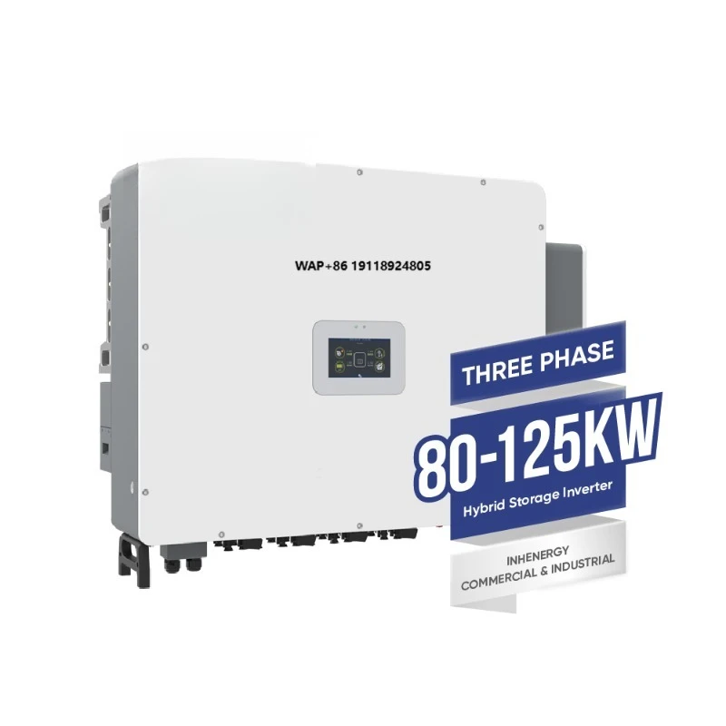 Inhenergy Industrial Solar Power Inverters 3 Phase Hybrid 125Kw 110Kw 100Kw 90Kw Ip66 Three Phase Inverter