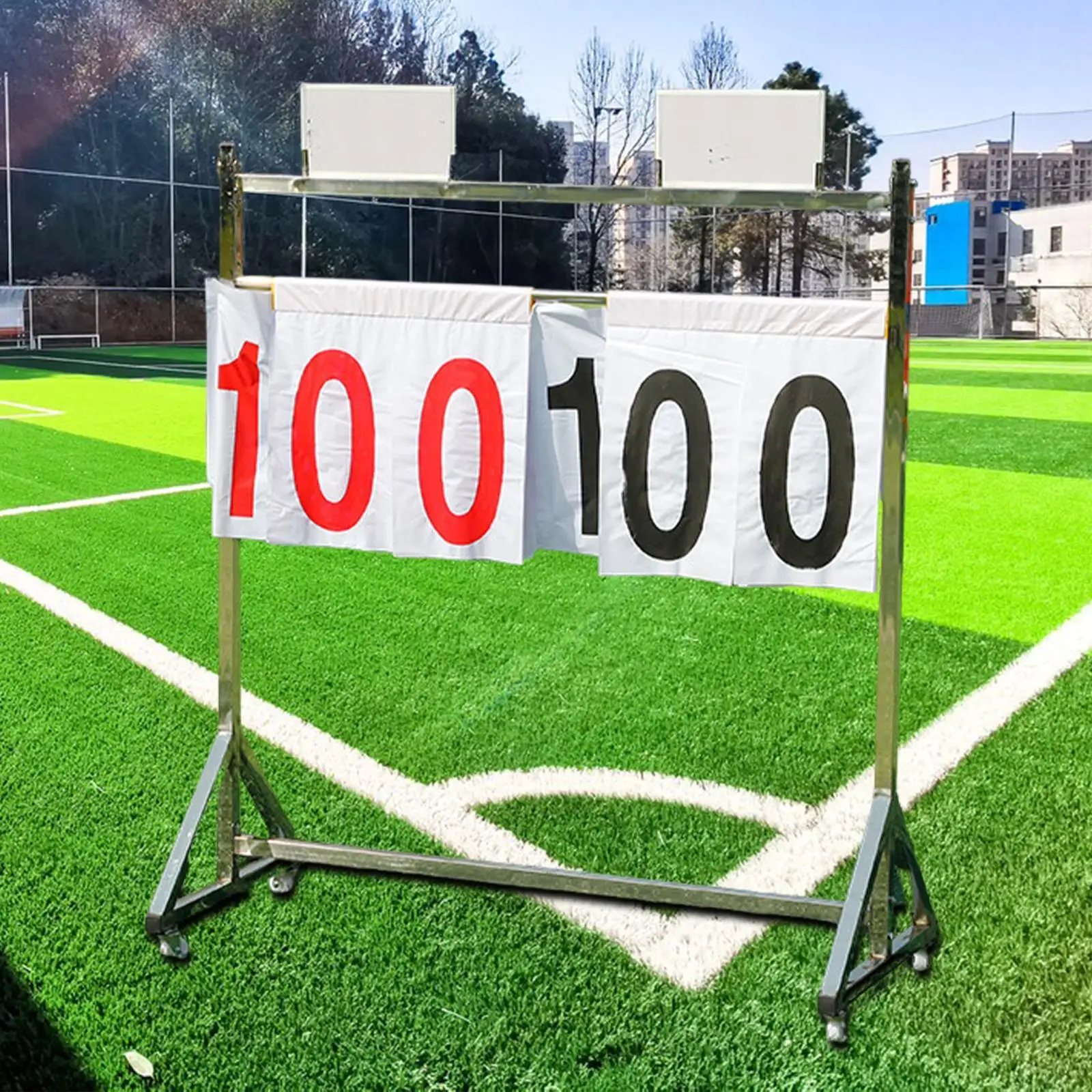 

Floor Standing Flip Scoreboard, Score Counter Multipurpose Scorekeeper Score