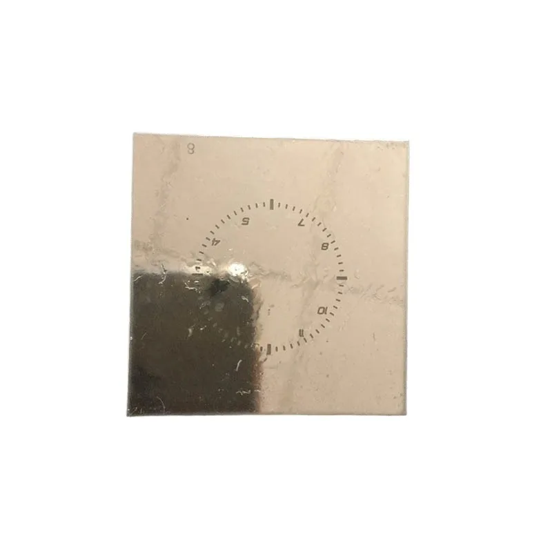 For manual dial pad printing machine etching steel plate production, pad printing metal plate