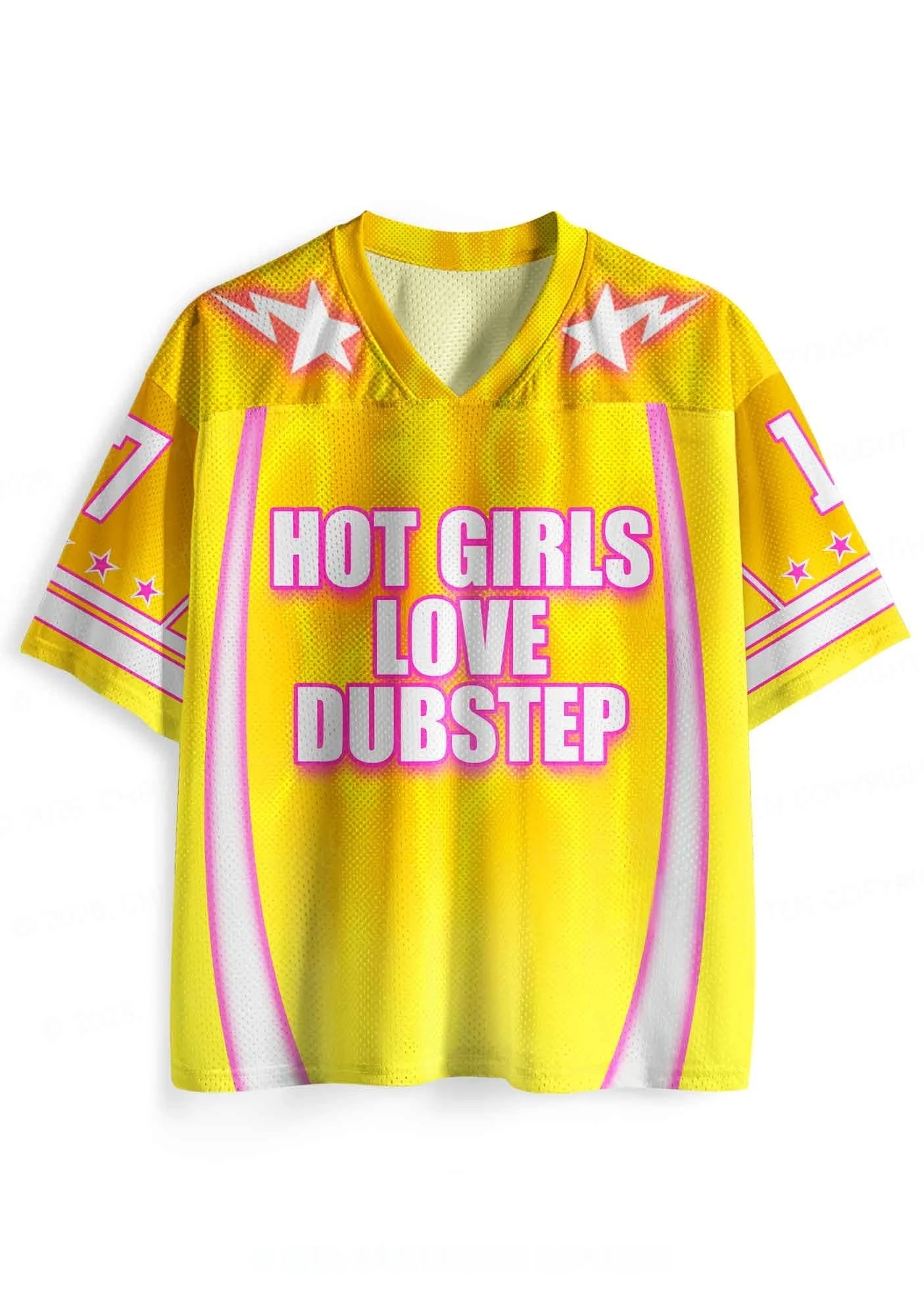 2025 New Hot Women's Summer Y2K Fashion Casual Shirt Street Retro Hip Hop 17 Shirt V-Neck Loose Breathable Quick Drying T-Shirt