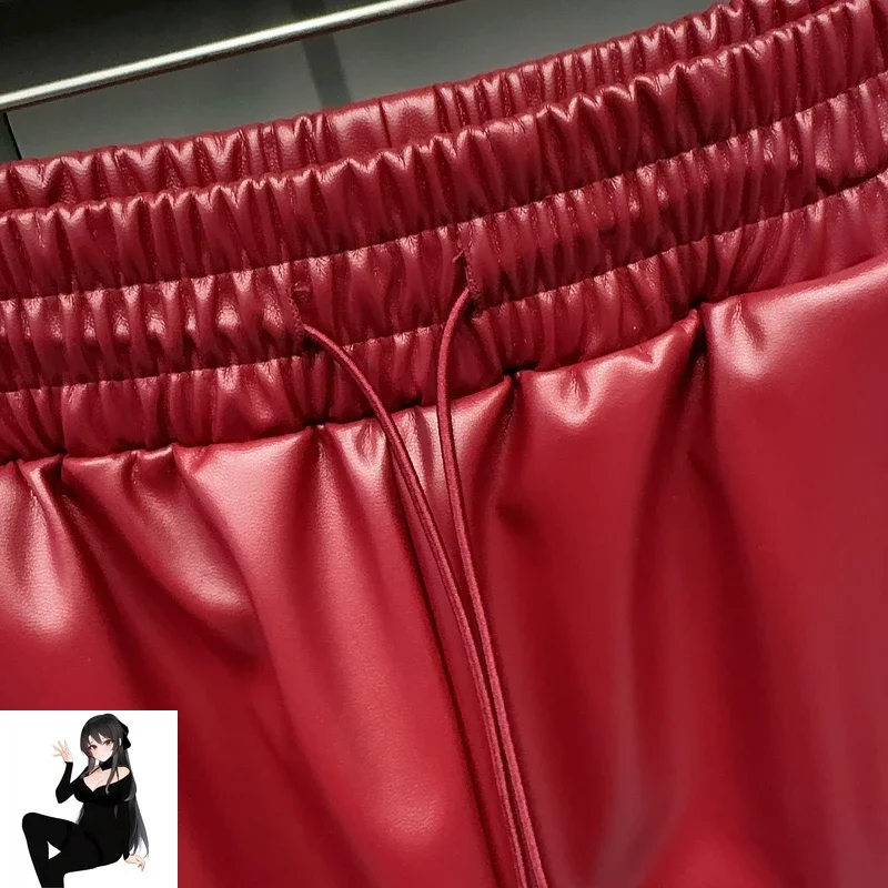 Reflective Leather Embroidery Letter Label Beach Shorts Men Women Summer Casual Drawstring Loose Board Shortpant Young Style