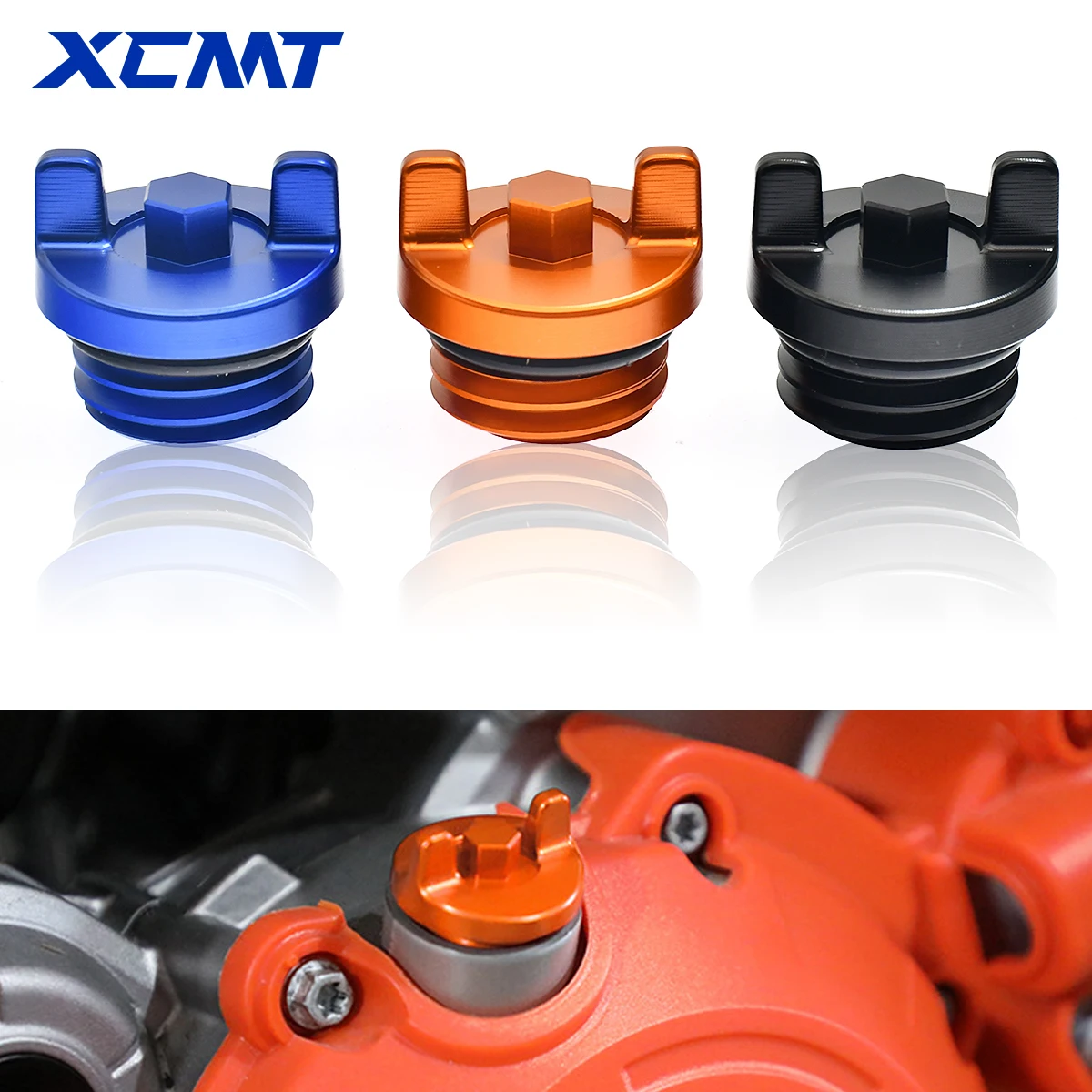 KTM ハスクバーナエンジンオイルフィラープラグキャップカバー EXC EXC-F CNC 125 250 300 530 XC XCF XCW XCF-W XC-W MXC MXC-G SX SXF 690 790