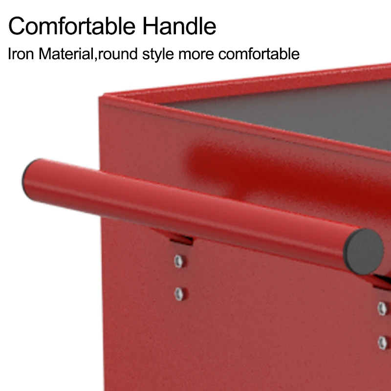 Tool Cart with 7-drawer Anti-slip Tabletop Multifunctional Mechanic Professional Cabinet Cart for Garage Barbershop Too Trolley