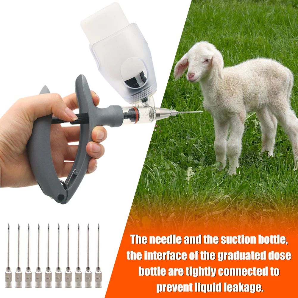 2/5ml自動注射器、家禽獣医用連続調整可能注射器（針付き）、家畜（鶏、豚、牛、羊）用