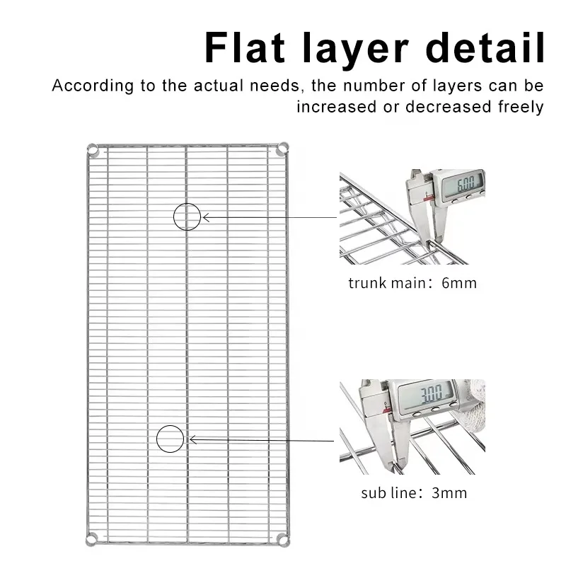 Multi-level 4 Tiers Hand Carts & Trolleys  Warehouse Storage Shelf Heavy Duty Metal Rack Industrial Trolley Cart Four Wheel