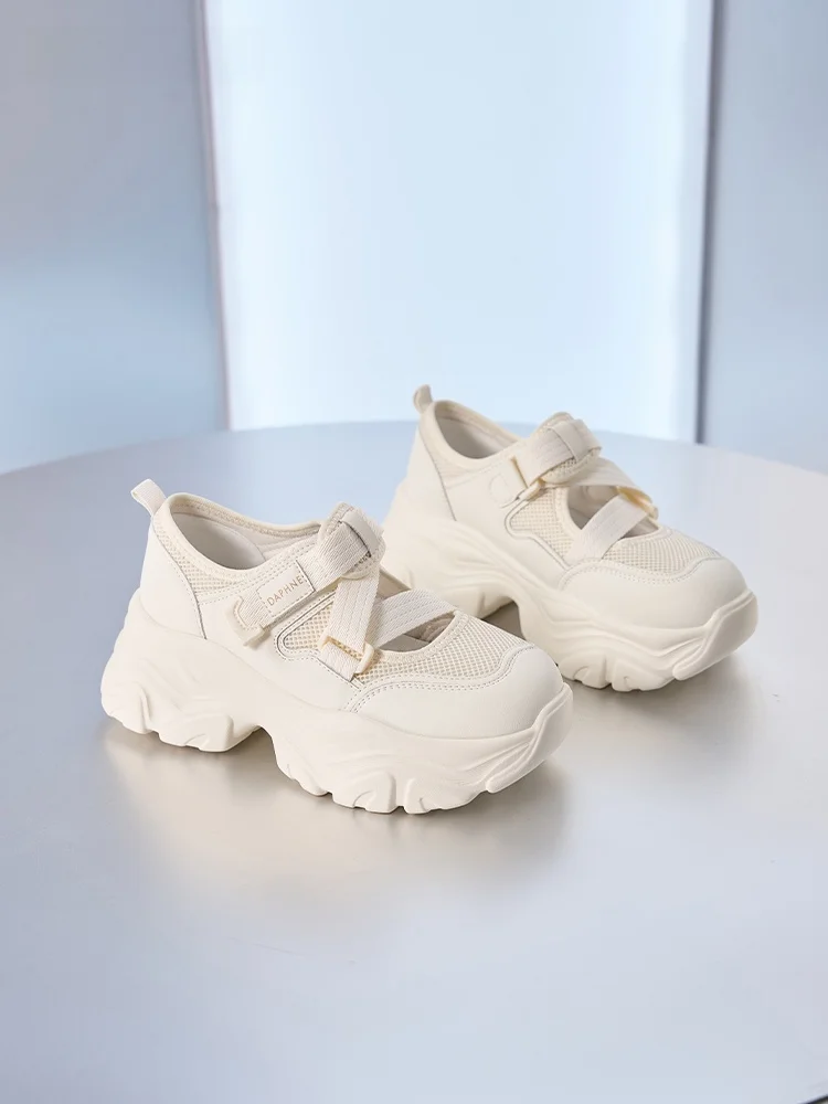 

Daphne Thi Heel Dad oes Sports Me Breathable Summer New Sle Women's Platform Slip-On Casual oes Outdoor Wind