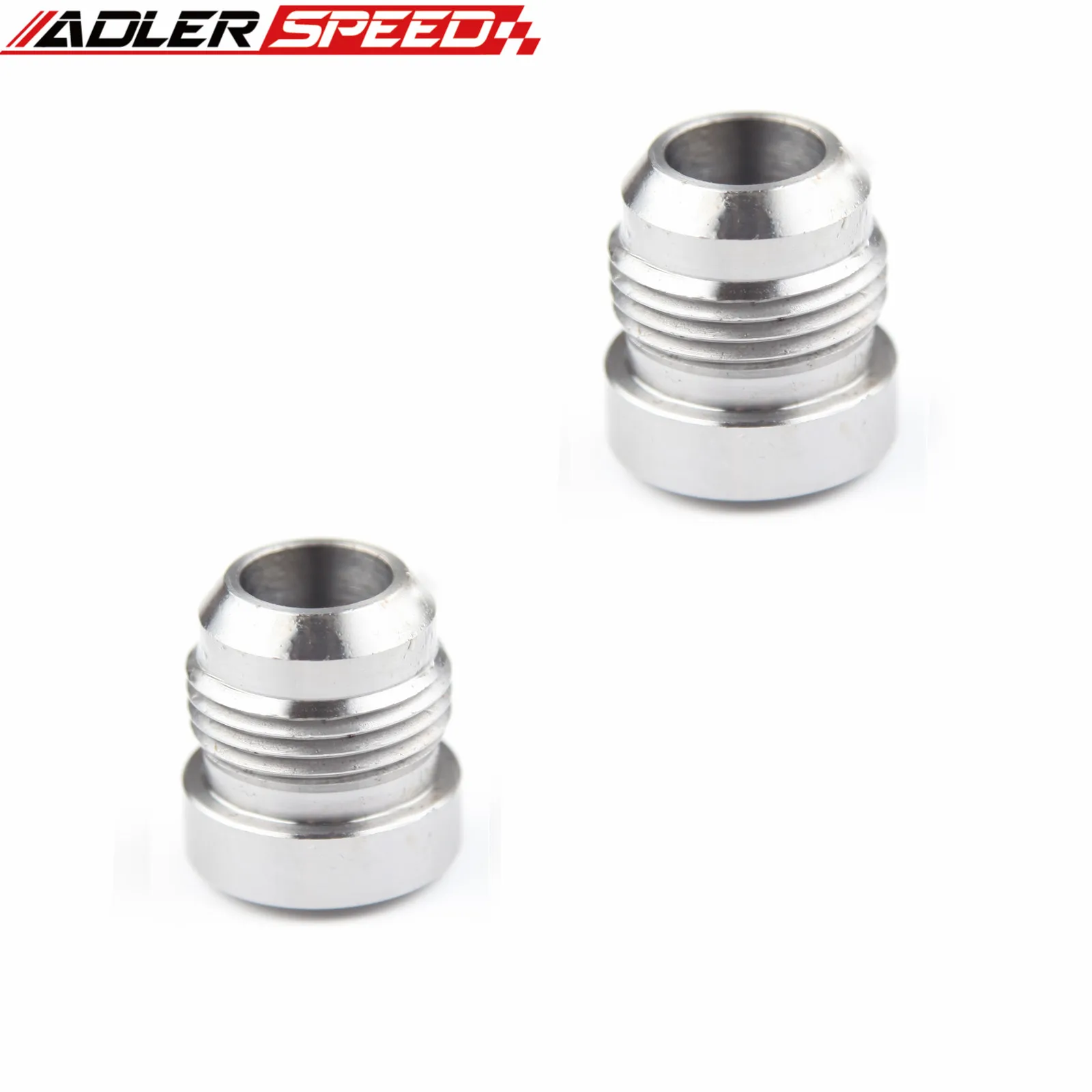ADLERSPEED 2PCSAN4 AN6 AN8 AN10 AN12 Adattatore per attacco a saldare maschio in acciaio dolce