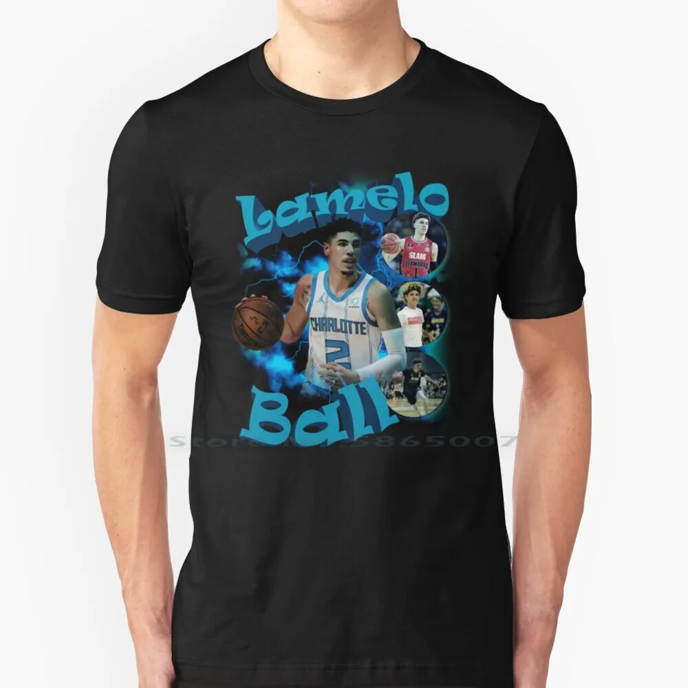 Lamelo Ball 70s Vintage 100% Cotton T Shirt Lamelo Ball Basketball Bbb Lonzo Ball Big Baller Brand Lavar Ball Liangelo Ball Tee