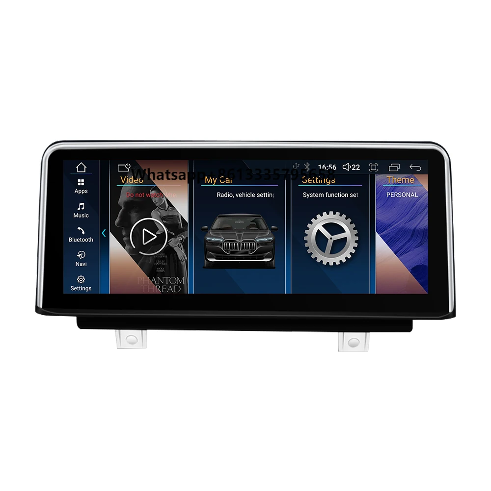 

LELV 10.25/12.3 Inch Carplay Car o Player Radio Android Auto Screen for X5 F15 X6 F16 2014-2017 Nbt Evo Head Unit