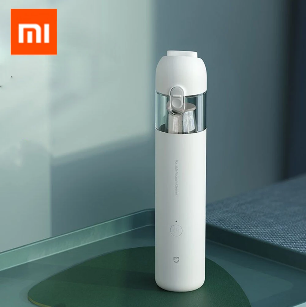 Xiaomi Mijia-aspiradora portátil de mano para coche, aspirador de succión superfuerte, 120W, 13000Pa, para el hogar y el coche