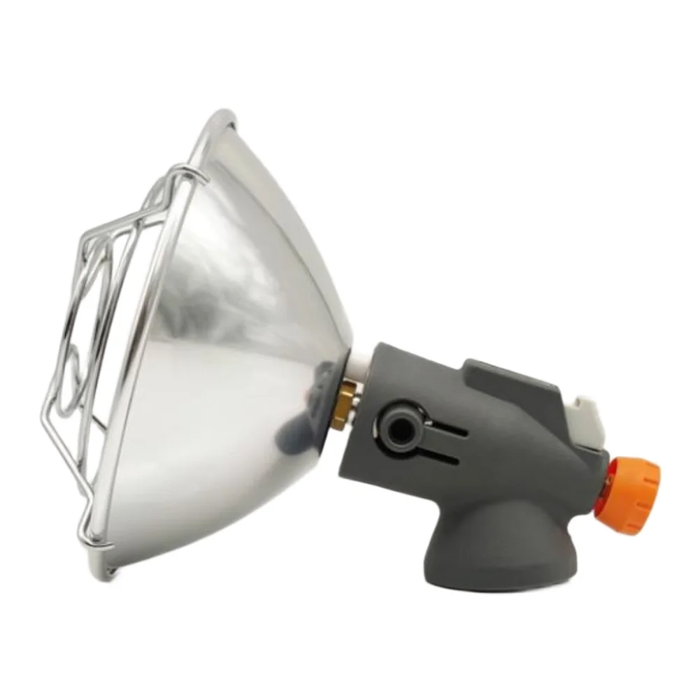Outdoor Portable Heater for Camping Trips Electronic Ignition System Adjustable Heat Control 13.5 x 13.5 x 17 cm