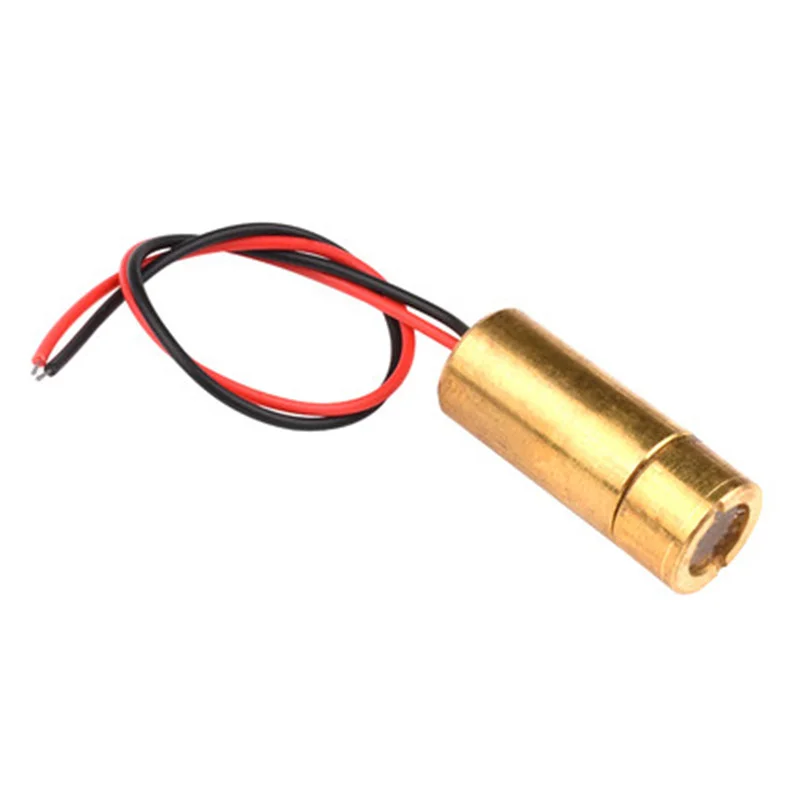 Laser head 650nm 9mm 3V 50mW Laser Cross Diode Module Red Copper Head