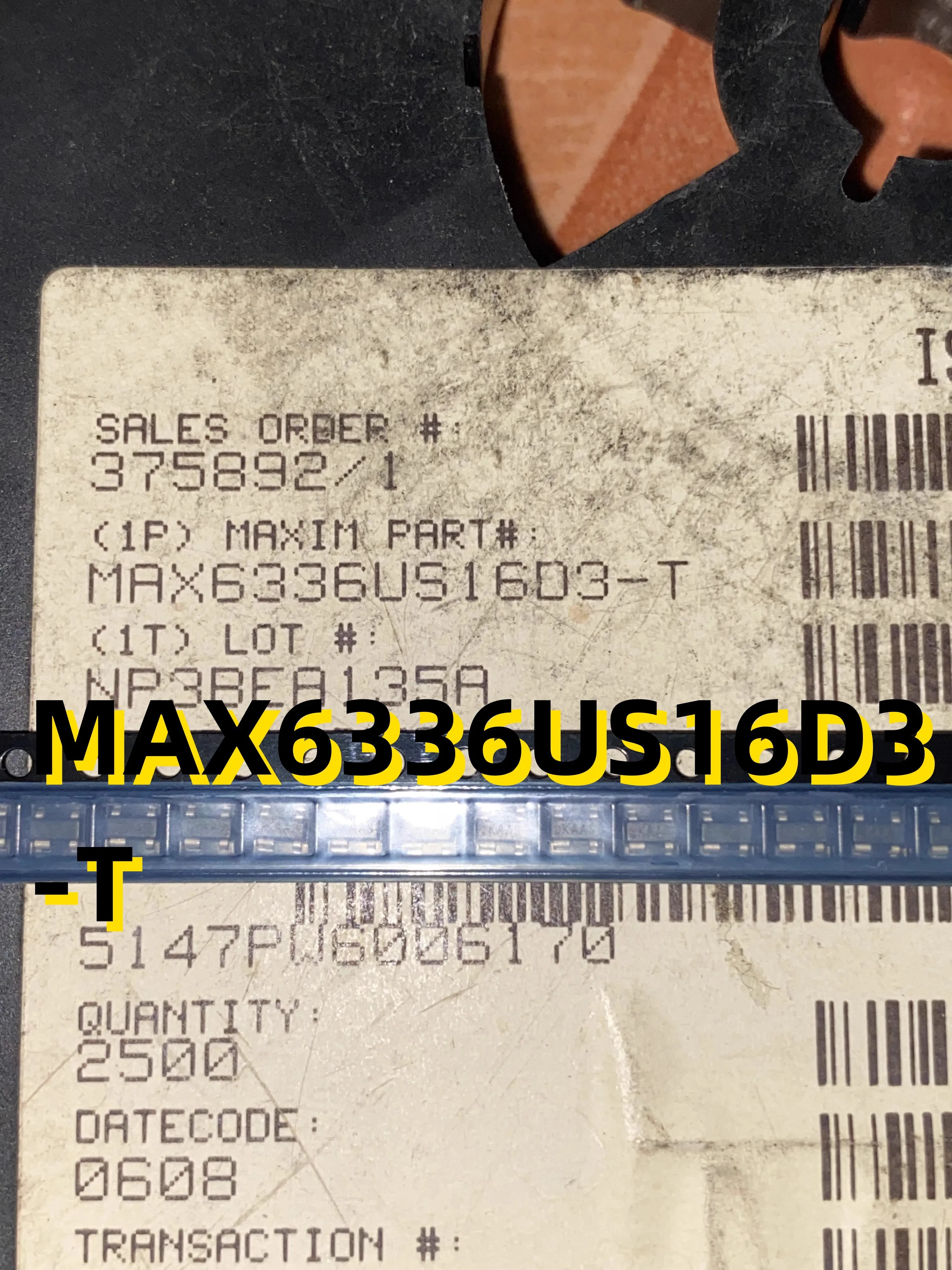 

2PCS MAX6336US16D3+T 06+ SOT143